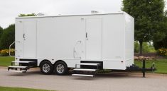 Commercial Portable Restroom Trailers