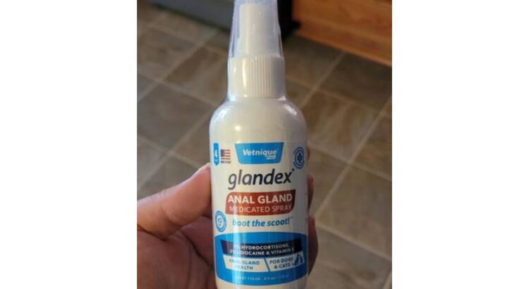 Anal gland spray