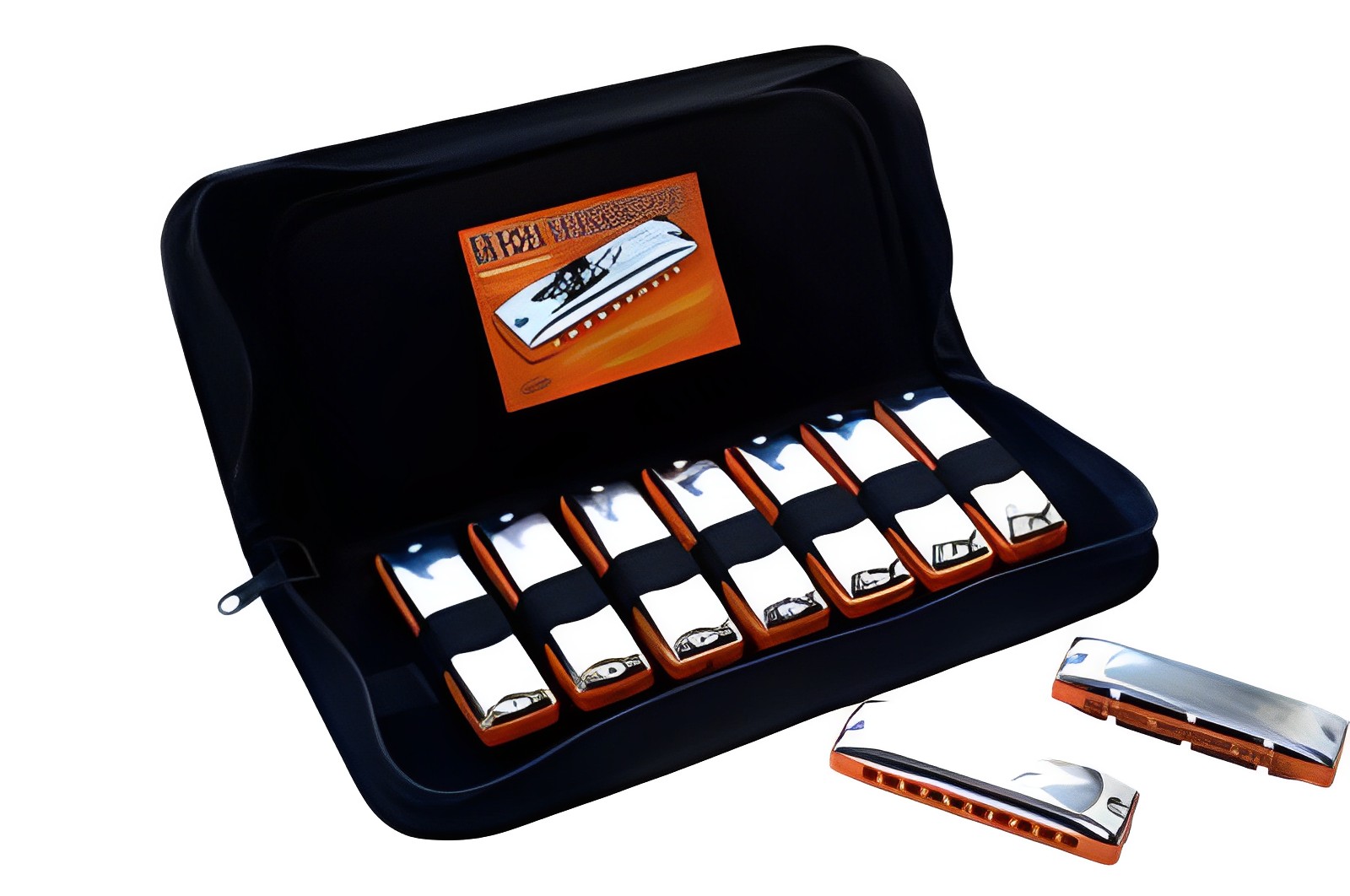 diatonic harmonica set