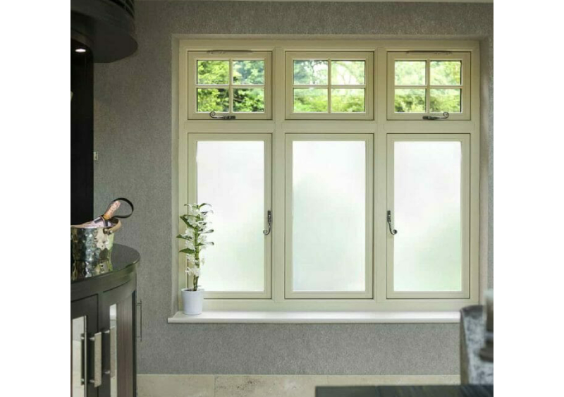 Frosted privacy window film