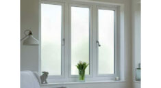 Frosted privacy window film