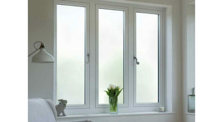 Frosted privacy window film