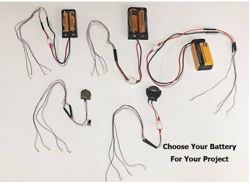 small battery led lights
